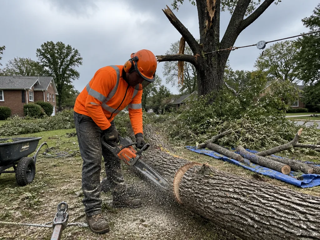 Storm Damage Tree Removal